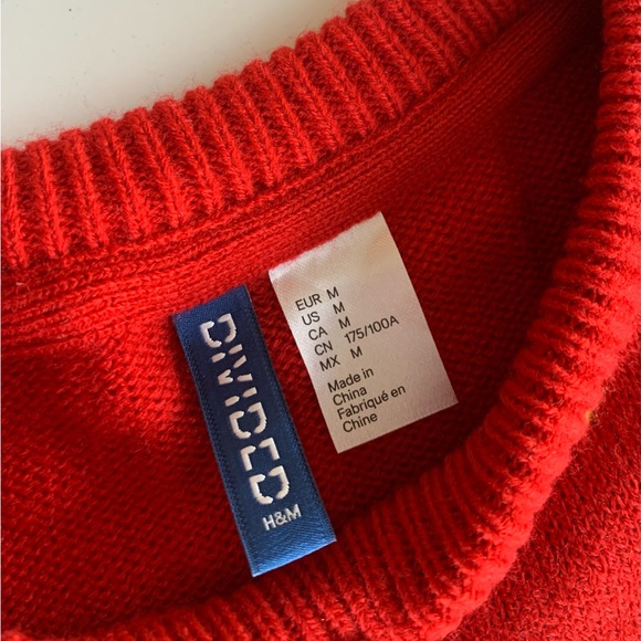 NEW H&M Meowy X-Mas Ugly Christmas Sweater - Size M - Picture 3 of 11